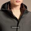 Antonio Men's 3-in-1 Padded Hooded Jacket with Detachable Vest