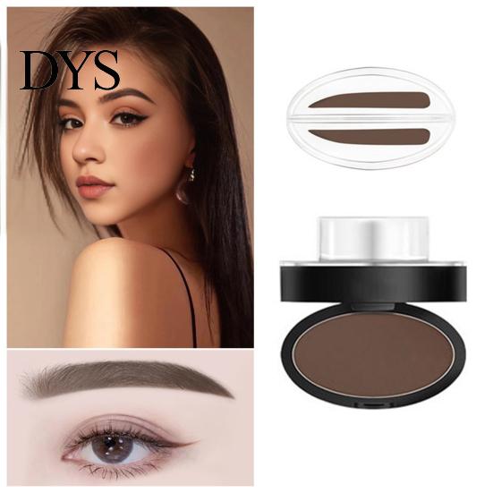 Waterproof Brow Powder Seal 1/2Pcs 6G Eyebrow Stamp Natural Long Lasting Smudge-proof Lazy Shape Women Girls Beginner Makeup Tools