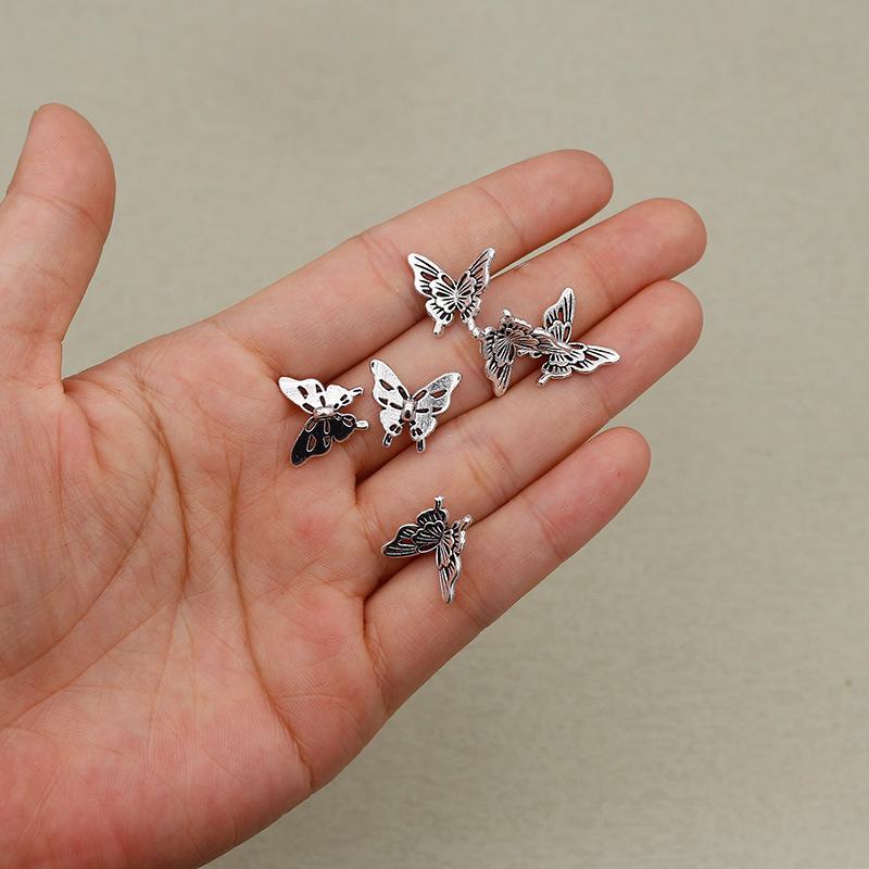 Náušnice Prsten Náhrdelník s korálky motýlů Slitina Korálky DIY Šperky