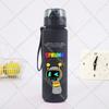 650ML Hot Game Sprunki Water Bottle Portable Children Outdoors Drinking Bottles Large Capacity Sport Fitness Water Cup Xmas Gift