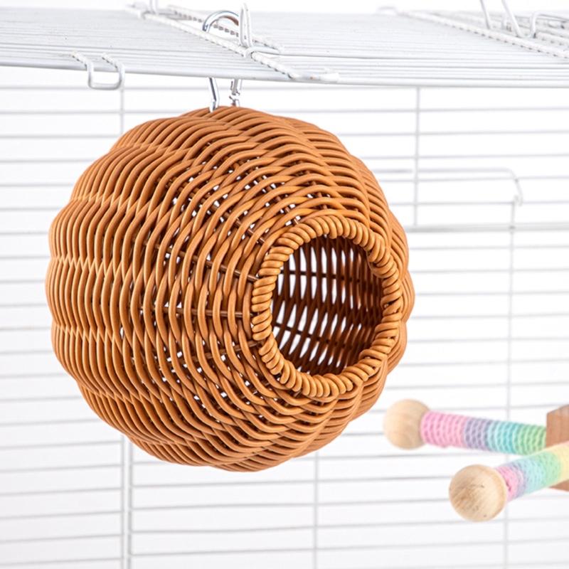 Ventilated Bird Hatching Nest With Secure Hook System Easy Installation for Backyard Bird Shelter