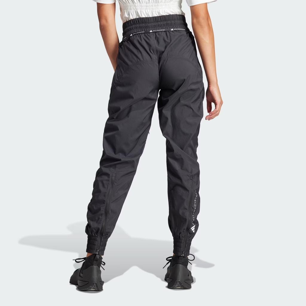 Adidas X Stella McCartney Truecasuals Woven Joggers With Logo Women Bottoms Black IT2663