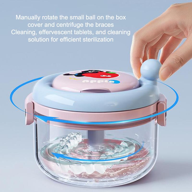 Multi-layered Invisible Braces Storage | Cleaning | Portable High Quality Medical Grade Skin Friendly Hypoallergenic