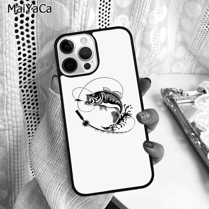 Love Fishing Phone Case Cover For iPhone 17 Air 16 16e 15 plus 11 12 13 14 pro max shell coque