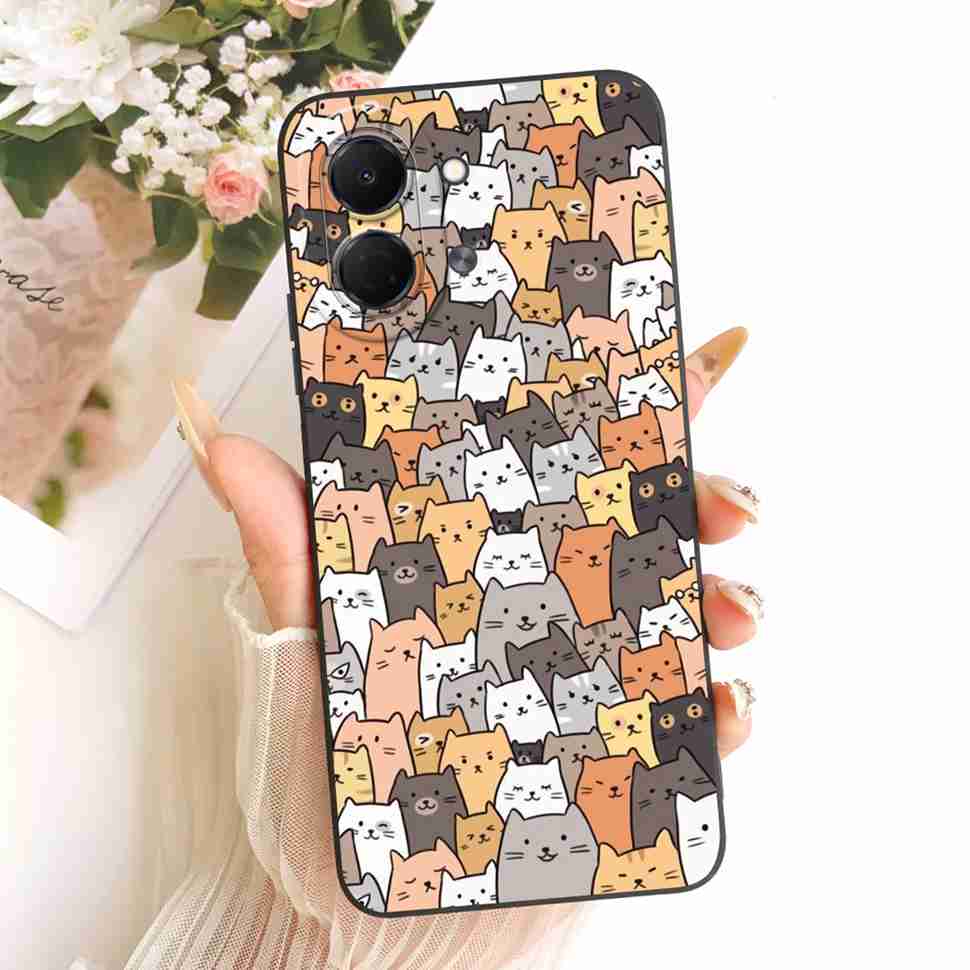 For Tecno Spark Go 3 Case Petty Girl Cover Phone Cases For Tecno Spark Go3 SparkGo 3 Back Cover Fundas Soft Silicone Bumper