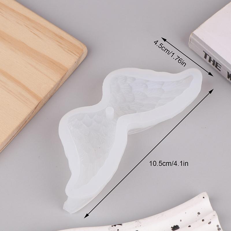Angel Wing Silicone Mold Diy Craft Cake Mold Baking Tools Feather Pendant Aromatherapy Gypsum Resin Mold Home Decor