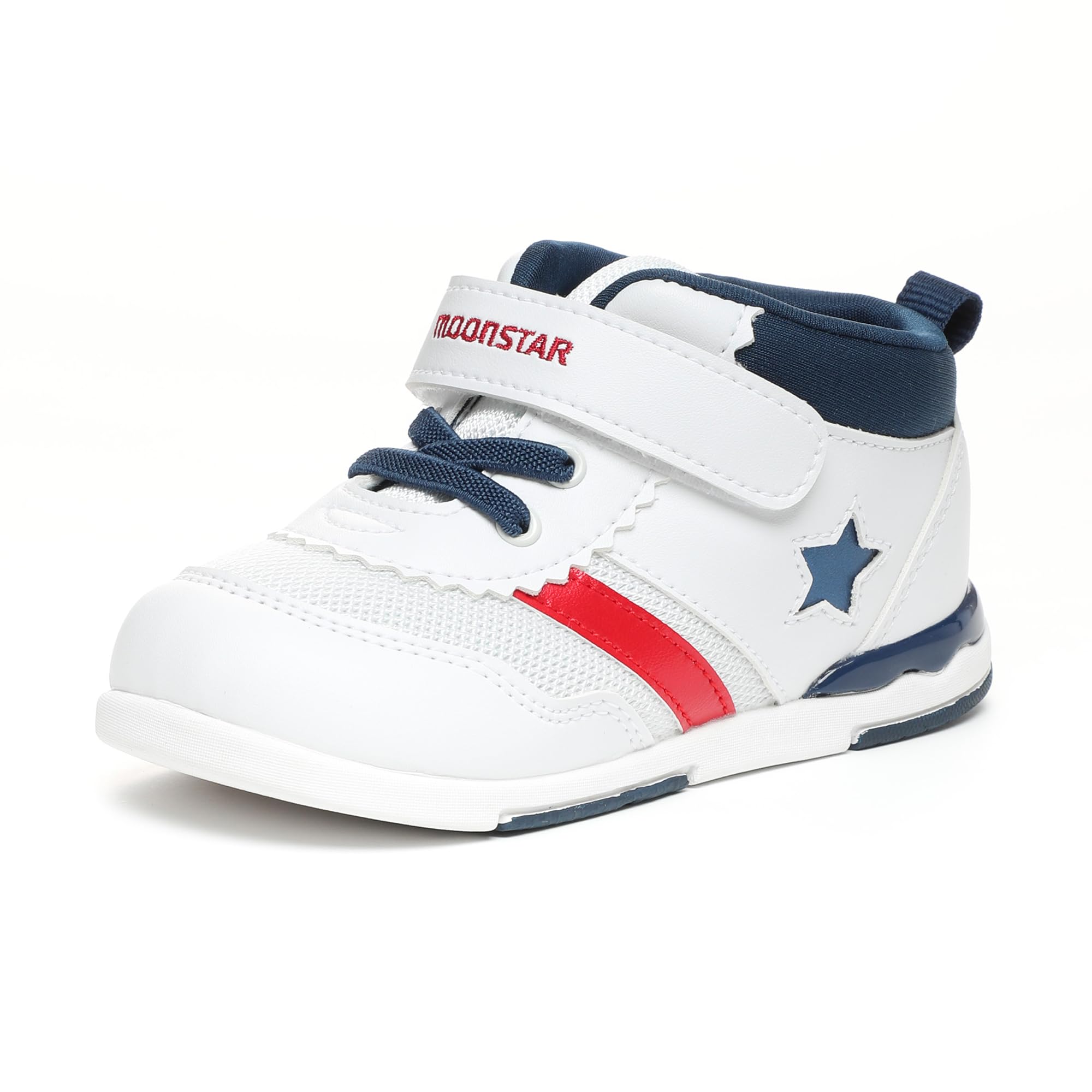 

Moonstar Baby Sizes for Boys and 2E Shoes, High-Top, 13-18cm, 0.5cm Wide, Girls, Trico, 15.5cm,