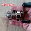 Drum Metal Road Sub Wheel Black Fish Special Wheel Long Throw Wheel Sea Fishing Boat Fishing Wheel Fishing Line Wheel
