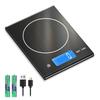 Kitchen Scale [USB Charging - 15KG1g] Diyife Digital Kitchen Scale with TYPE-C Charging & Dry Power Supply, Dual Power Supply, 304 Stainless Steel