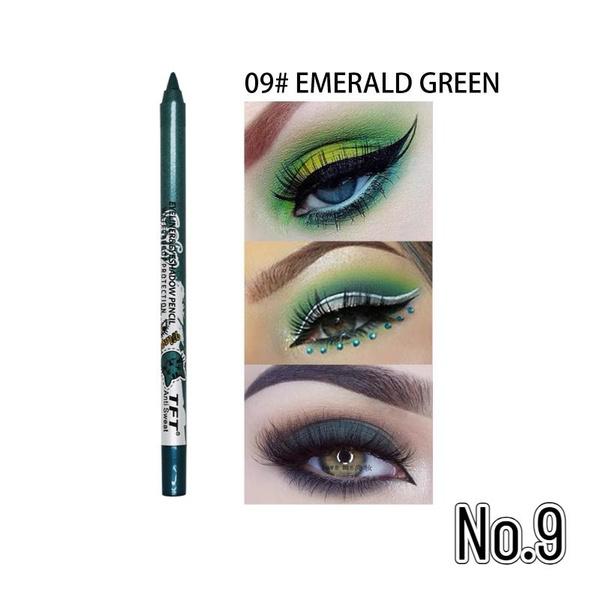 Dual-use Eyeliner and Eye Shadow Pen for Sweat-proof Makeup-Glittery Eyeliner and Shimmering Eye Shadow for Bold Looks