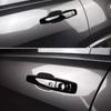 For Jeep Grand Cherokee WK2 2011~ 2012 2013 2014 2015 Gloss Black Outer Door Handle Cover Protective Sticker Car Accessories