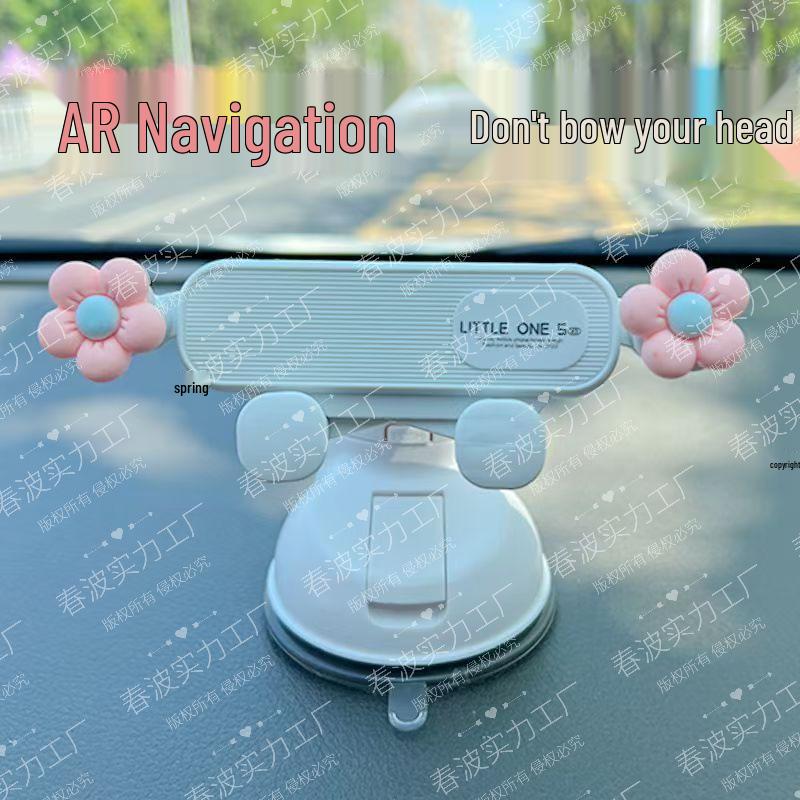 2025 Mobile Phone Holder for Car Dashboard - Suction Cup Mount for Female Drivers