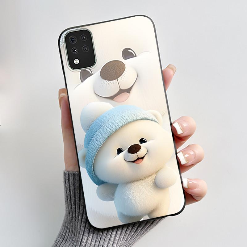 For LG K42 Case LMK420 Cute Love Rabbit Silicone Soft Coque Protective Back Cover For LG K42 K52 K62 K 42 Q52 Bumper Shell Funda