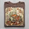 Vintage Fall Pumpkin Truck Shirt, Cozy Autumn Graphic Tee, Pumpkin Patch Shirt, Thanksgiving Shirt, Fall Aesthetic Tee, Comfort Colors, Gift