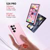 S26 PRO Mini 4G Smartphone 4,0 tommer 2 GB RAM 16 GB ROM Dobbelt kamera 2 MP+5 MP LTE Dual SIM Bluetooth Type-C Lommelykt Ansiktslås Android Mobiltelefon