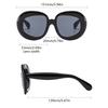 Oversized Fashion Sunglasses  New Multi Candy Color Women Shades Trendy Stylish Gradient Brand Travelling Eyewear