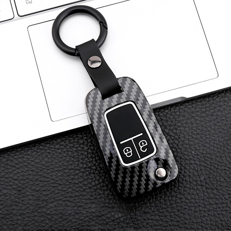 Carbon Fiber Remote Car Key Cover Case For Opel Vauxhall Mokka Astra J Corsa E Insignia Zafira C For Chevrolet Cruze 2009-2014