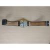 Used Swatch watch rainbow dial green genuine leather strap