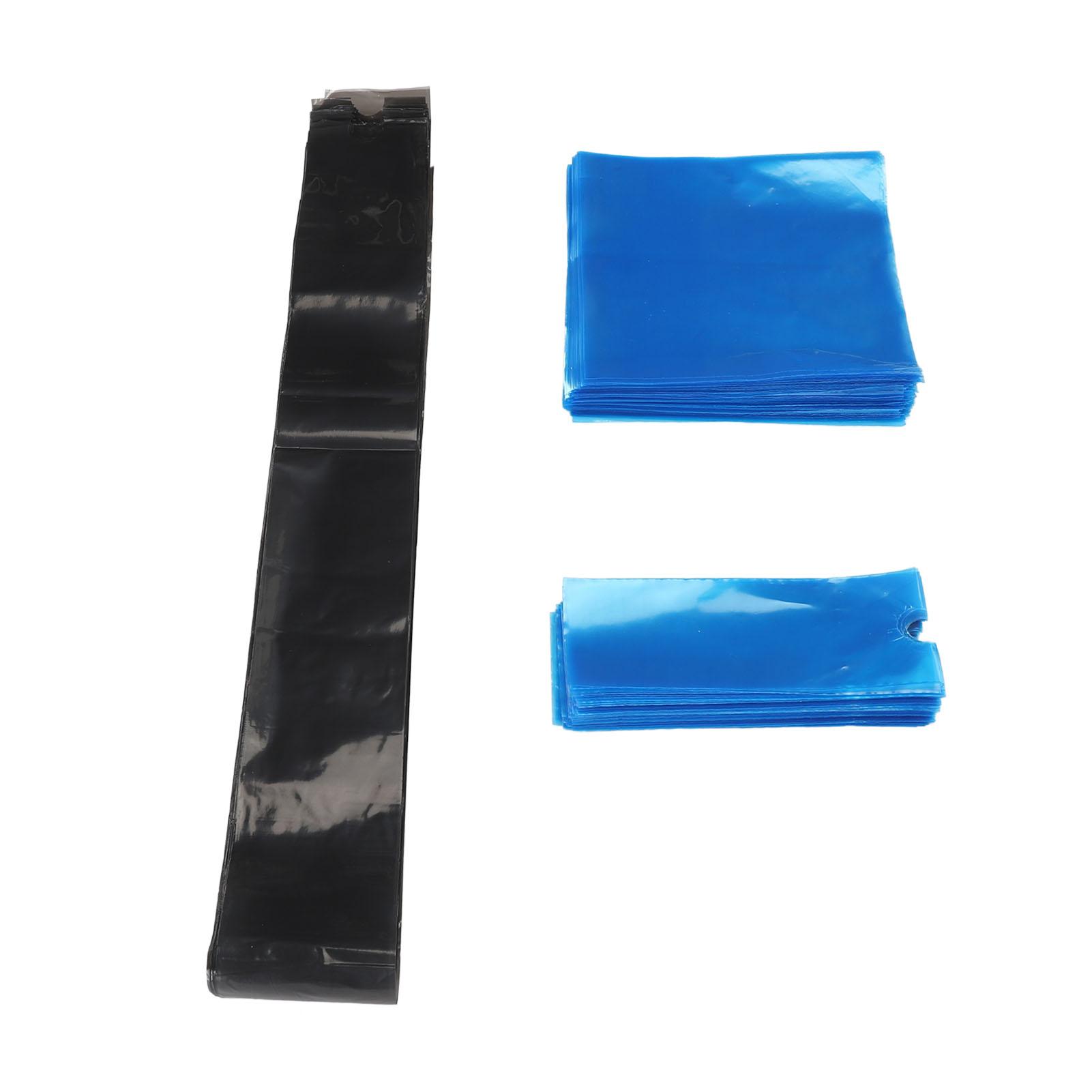 

200 шт одноразовых роторных чехлов для тату-машинок с 100 шт черных удлиненных чехлов для шнура-клипсы 200 шт