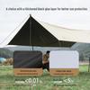 MOBIGARDEN Outdoor Camping Blackout Tarp