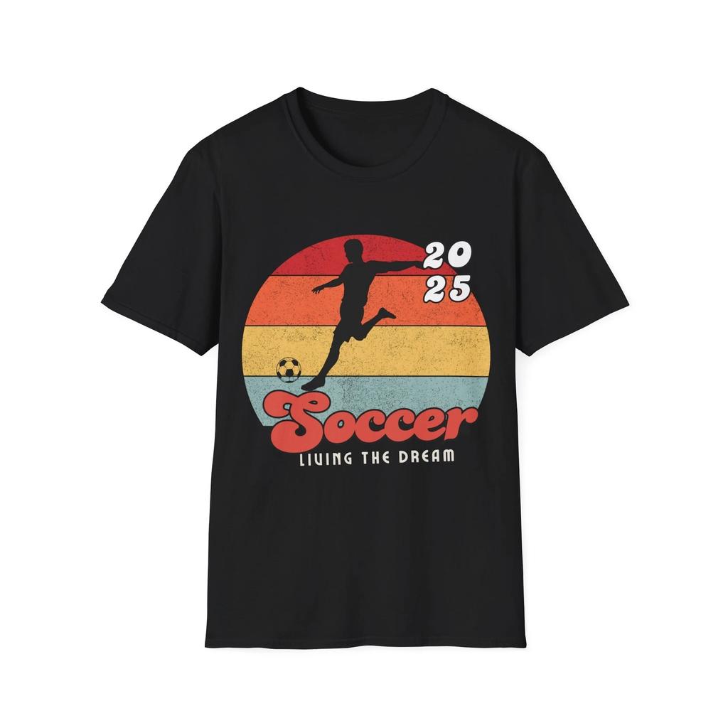 Retro Soccer Unisex T shirt, Sports, Gift for Soccer Players, Soccer Fan Shirt