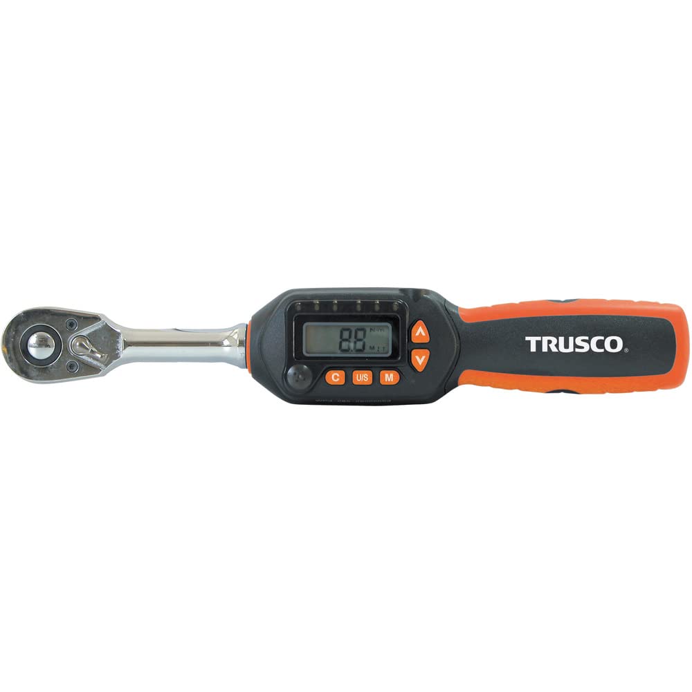 TRUSCO Ratchet Digital Torque Wrench, 9.5mm Drive, 17-85Nm, DTRS3-085C
