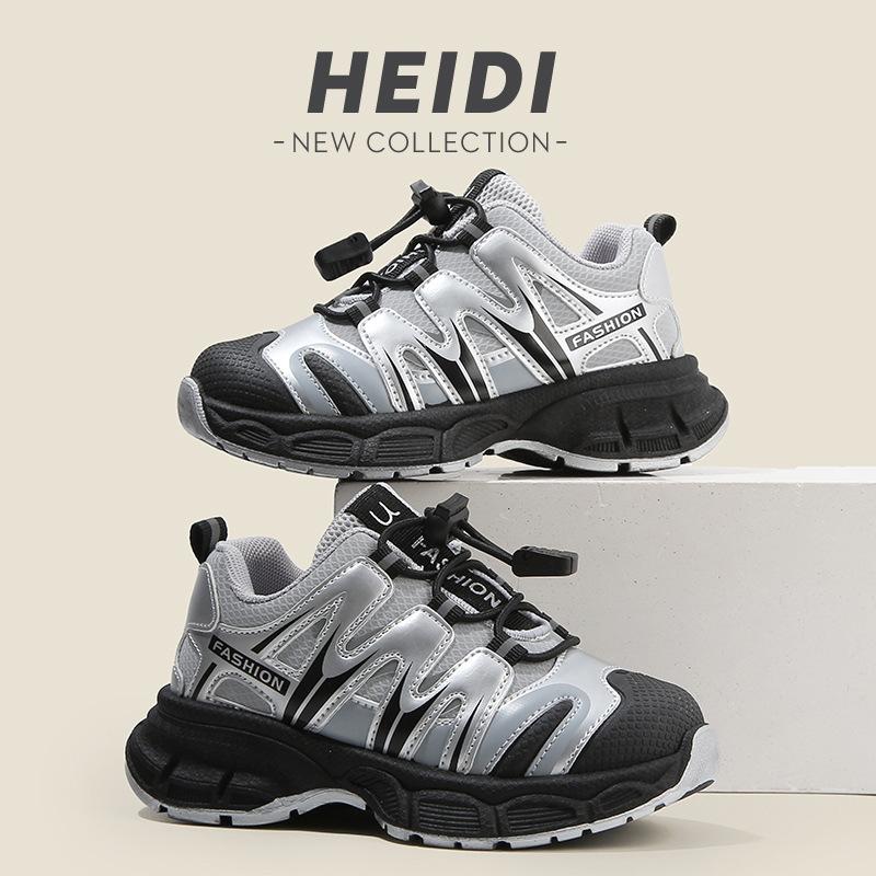 Children's sports shoes 2025 spring and autumn new boys' dad shoes lightweight girls' casual shoes soft-soled baby running shoes