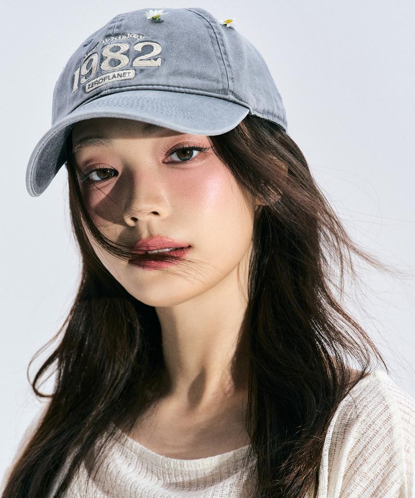 ZEROPLANET Whiskey Vintage Ball Cap [Grey]