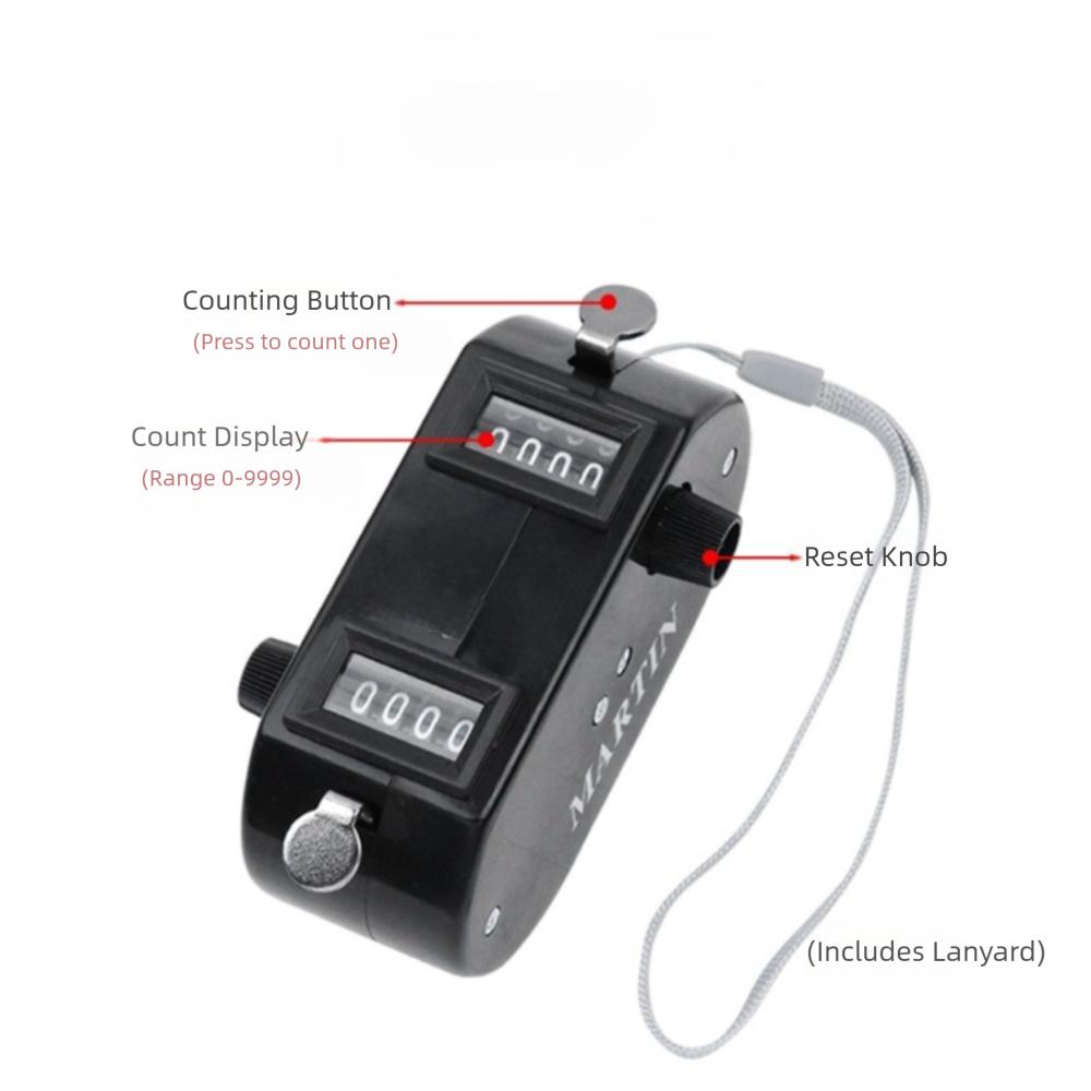Lightweight Bidirectional Counter Portable Counter Two-way Clickers  for Golf Score Keeper
