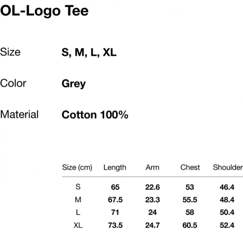 Thisisneverthat Ol Logo Tee Grey