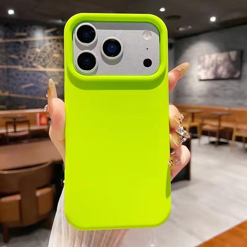 Luxus Flüssigsilikon Handyhülle für Apple iPhone 17 Air 16E 15 14 Plus 13 12 Mini 11Pro Max XR XS 7/8 SE XSmax Stoßfeste Schutz-Rückseite