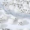 3D Ceramic Panda Heart Flower Beads for DIY Bracelets