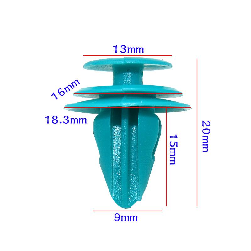 200Pcs Car Door Panel Trim Clips Coche Automobiles Parts Accessories Stuff Interior Abto Auto Suitable For All