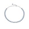 new 925 silver rainbow tennis necklace for women DIY fashion boutique wedding party jewelry gifts