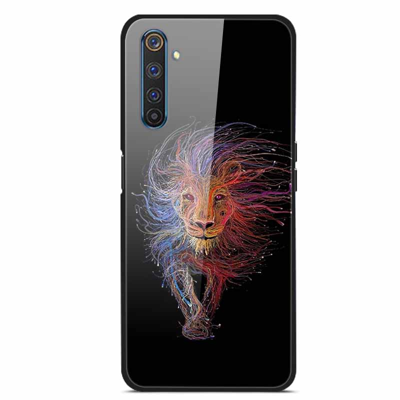 For Realme 6 Pro Tempered Glass Case for Realme 6 6S 6i Soft Bumper Hard Funda For Realme 6 Pro Phone Case Realme6 6 S 6i Cover