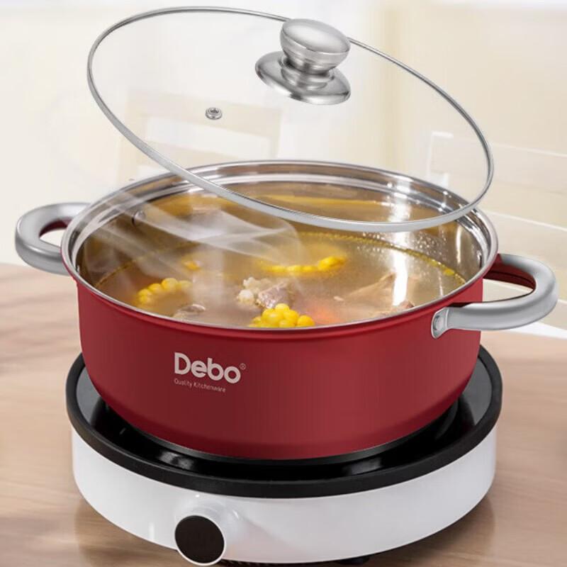 Debo DEP-832 26cm Stainless Steel Soup Pot
