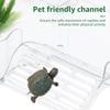 1Pcs Turtle Basking Platform Acrylic Transparent Hanging Floating Turtle Dock Height Adjustable Aquarium Turtle Tank Platform