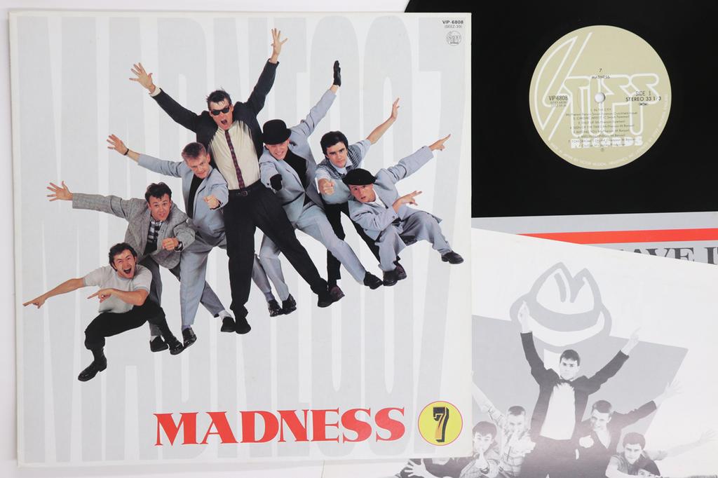 LP Record MADNESS - 7 VIP6808 STIFF 1982 Japan Rock Used