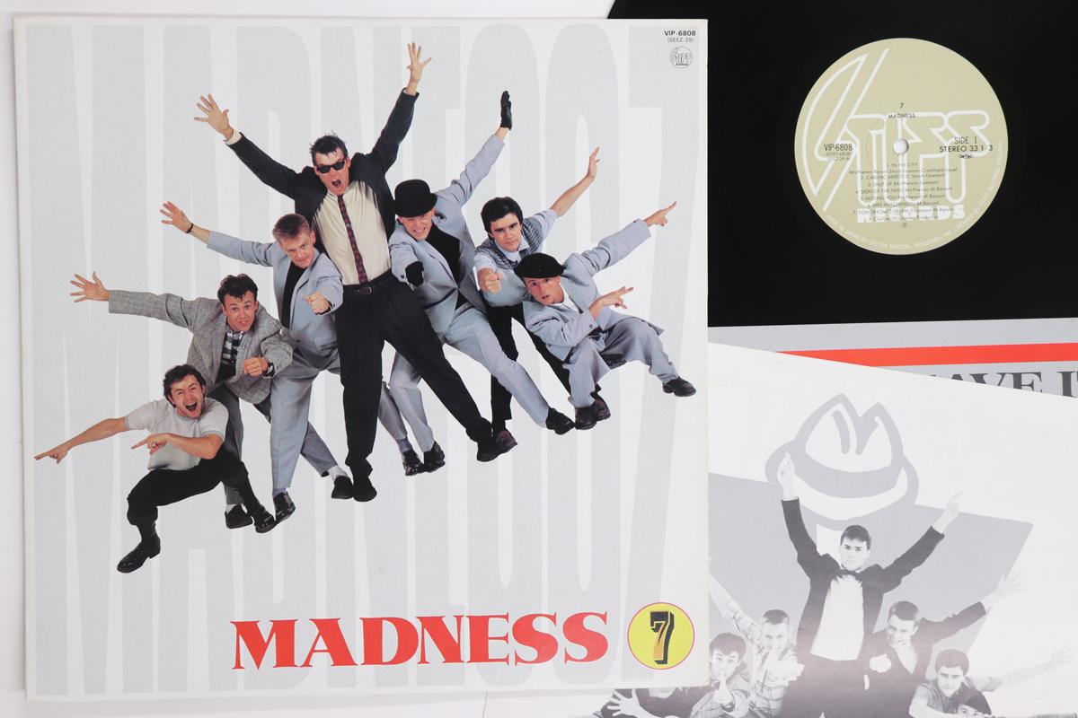 

LP Record MADNESS - 7 VIP6808 STIFF 1982 Japan Rock Used