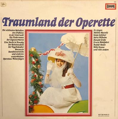 LP Record VARIOUS - Traumland Der Operette 336 Europa Germany Classical Used