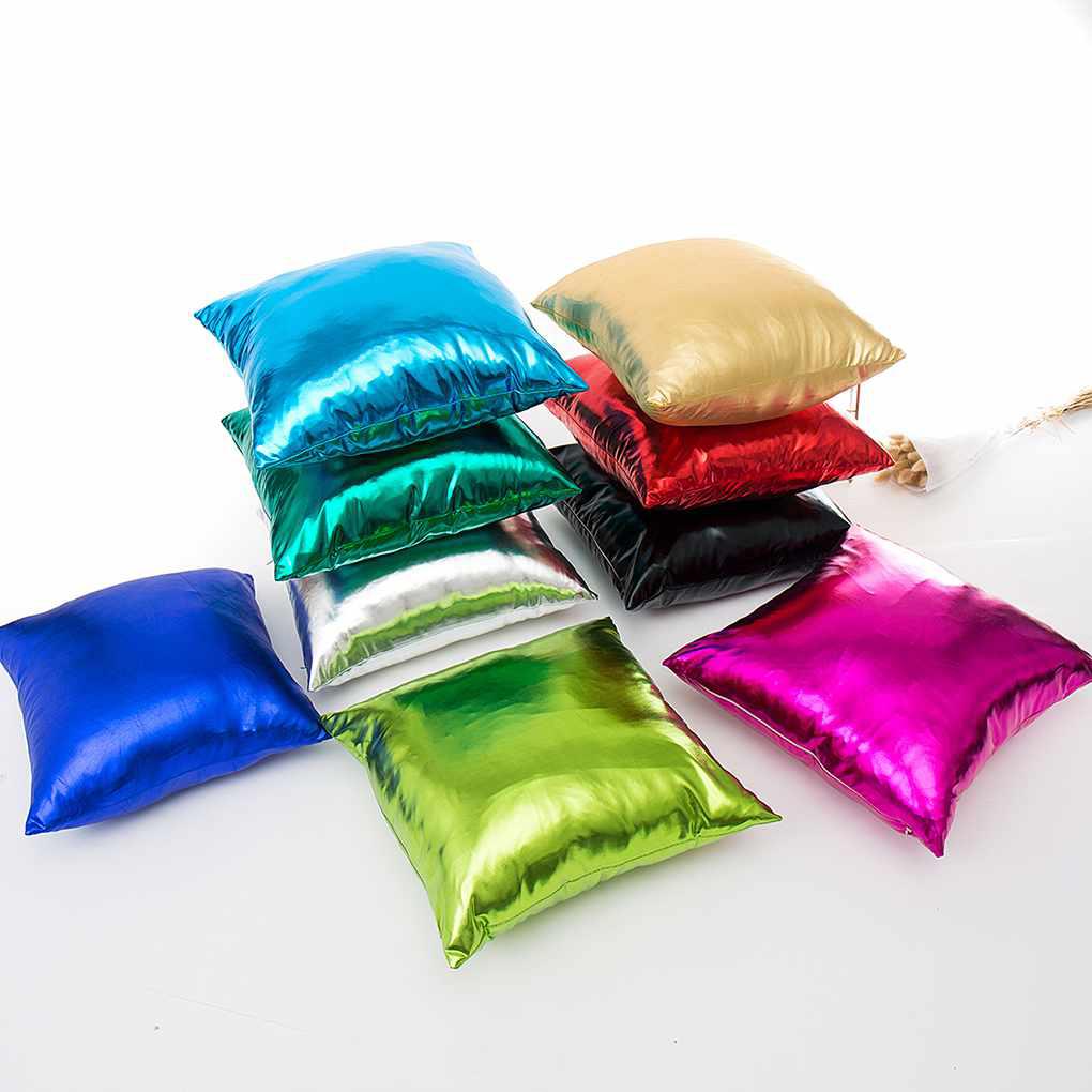 Fashion Glitter Sequins Throw Pillow Case Sofa Waist Cushion Cover Home Decor