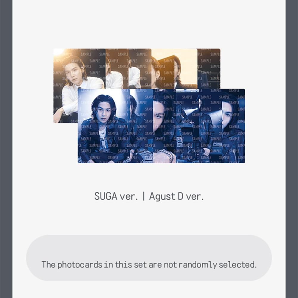 SUGA - D-DAY Turu Fotoğraf Kartı