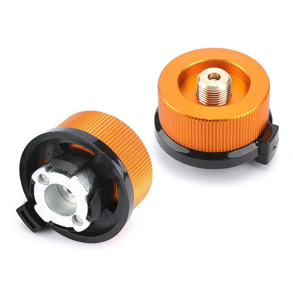 Propane Gas Refill Valve Gas Refilling Connector Camp Tank Adapter Stove Accessory