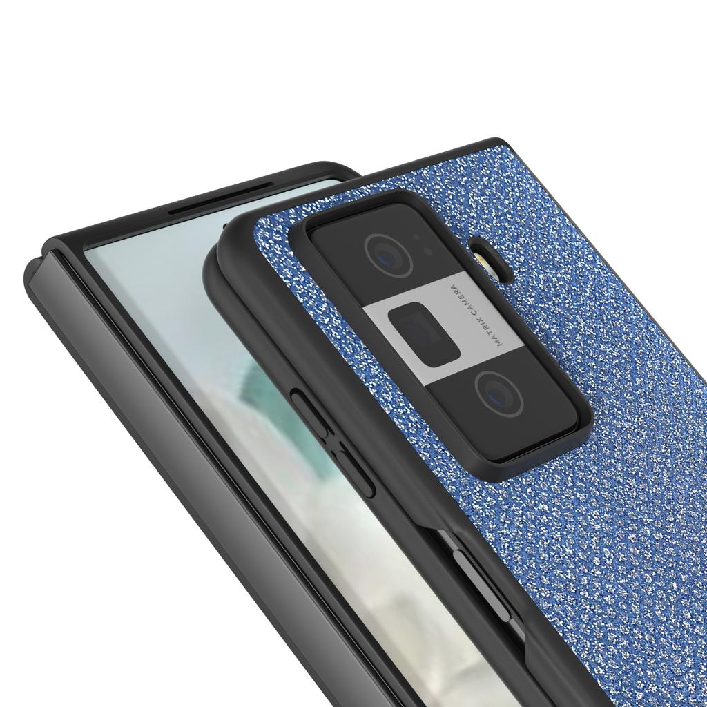 For Honor Magic Vs3 5G Case Rhinestone Texture Leather+PC Phone Cover