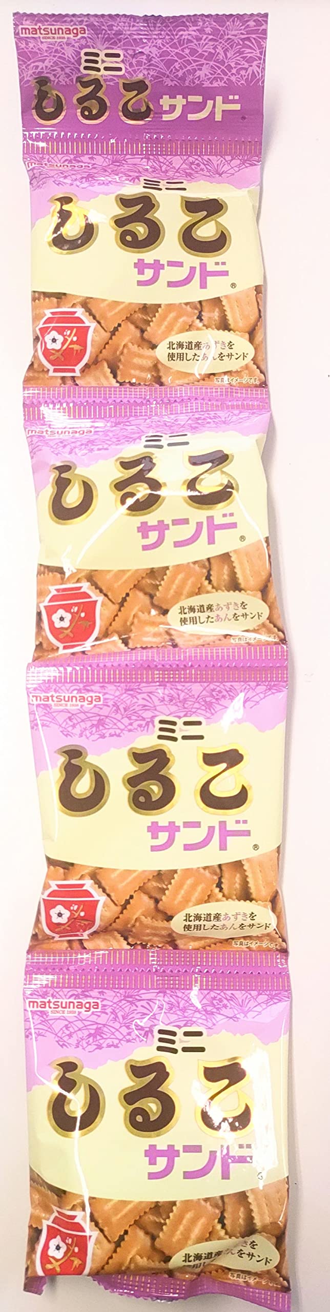

Matsunaga Seika Mini Shiruko Sandwich 18g x 4 packs x 15 bags 4-pack,