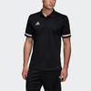 Adidas T19 Polo Sports Casual Badminton Short Sleeve Shirt Men Tops Black DW6888