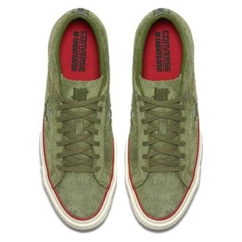 Undefeated X Converse One Star 74 Ox Suede Vintage Trend Low-Top Sneakers Unisex Green
