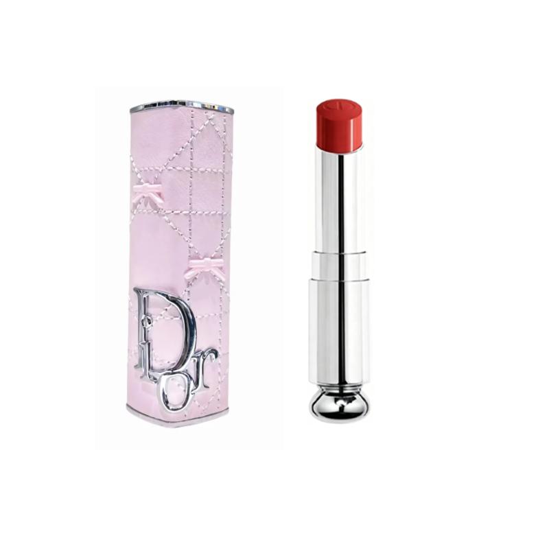 DIOR Lipstick 740 Maple Leaf Dirty Orange + Bow Case No Gift Box Gift Bag