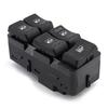 For Saturn Ion 2003-2007 Window Control Master Switch Button Replacement 22664398 Front Left 8+4 PIN Car Accessories