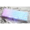 Mechanical Keyboard - DUCKY - One 3 Aura White Mini - 60% - White - RGB Backlit